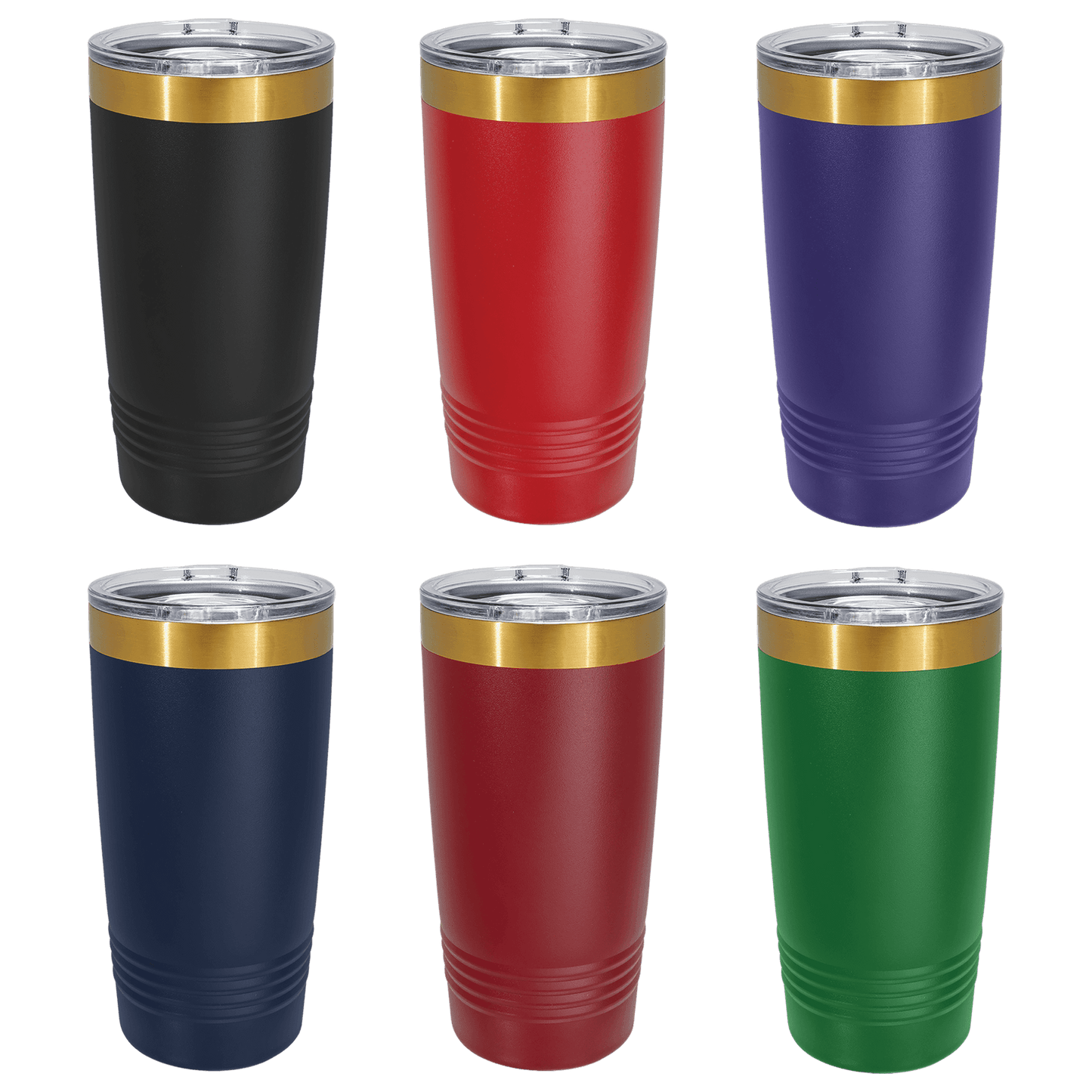 20 oz Polar Camel Tumbler – Gold Engraved