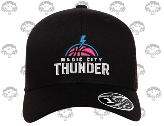 FlexFit 110 Mesh Adjustable Hat – Magic City Thunder Basketball