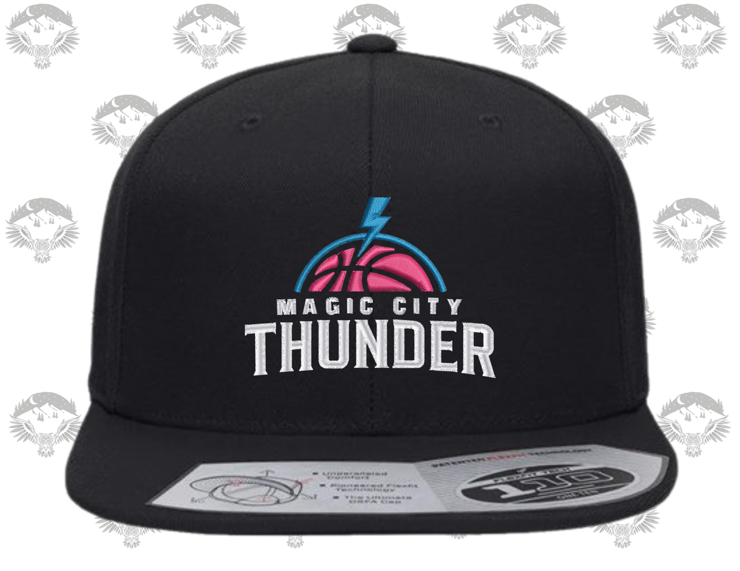 FlexFit 110 Snapback Cap – Magic City Thunder Basketball