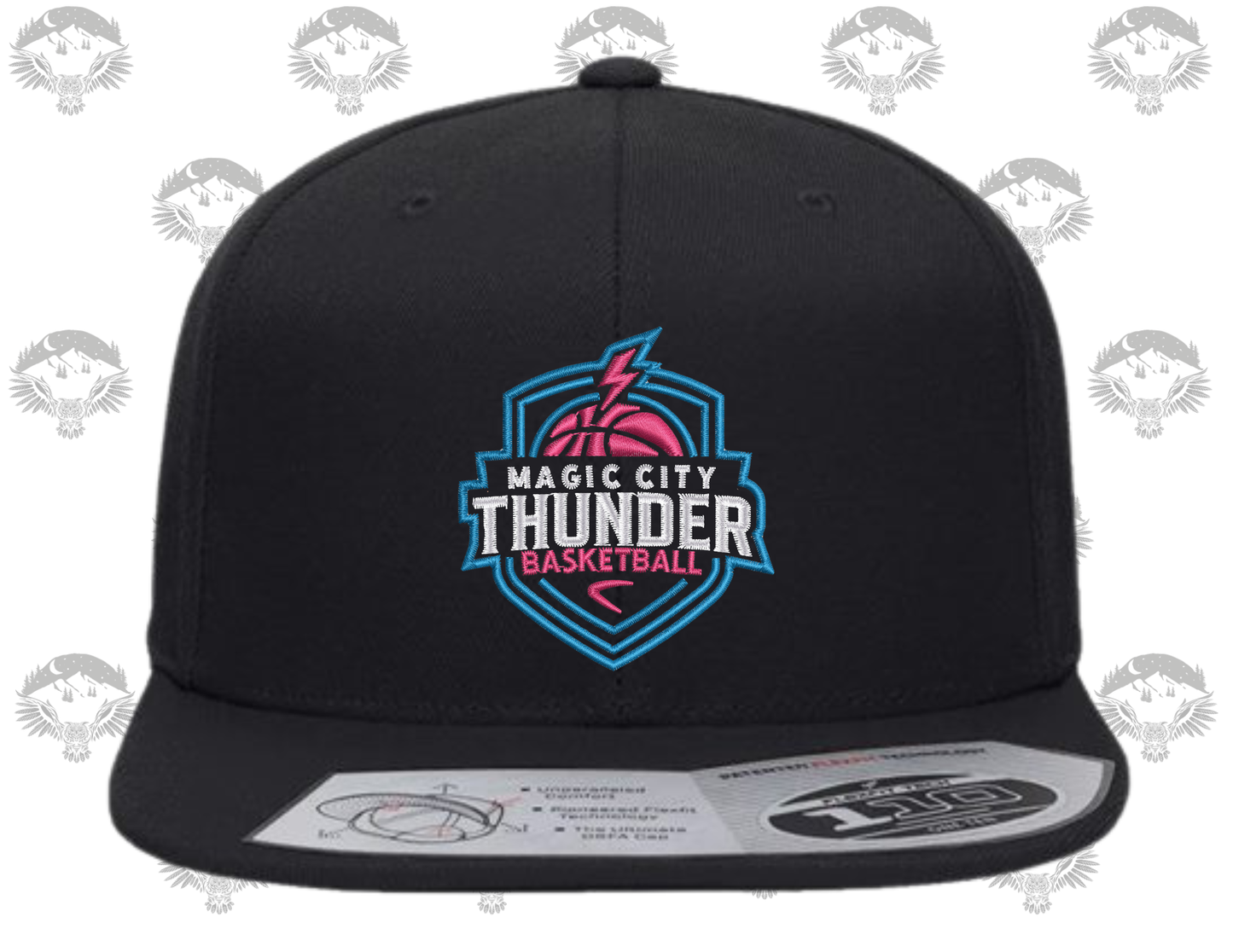 FlexFit 110 Snapback Cap – Magic City Thunder Basketball