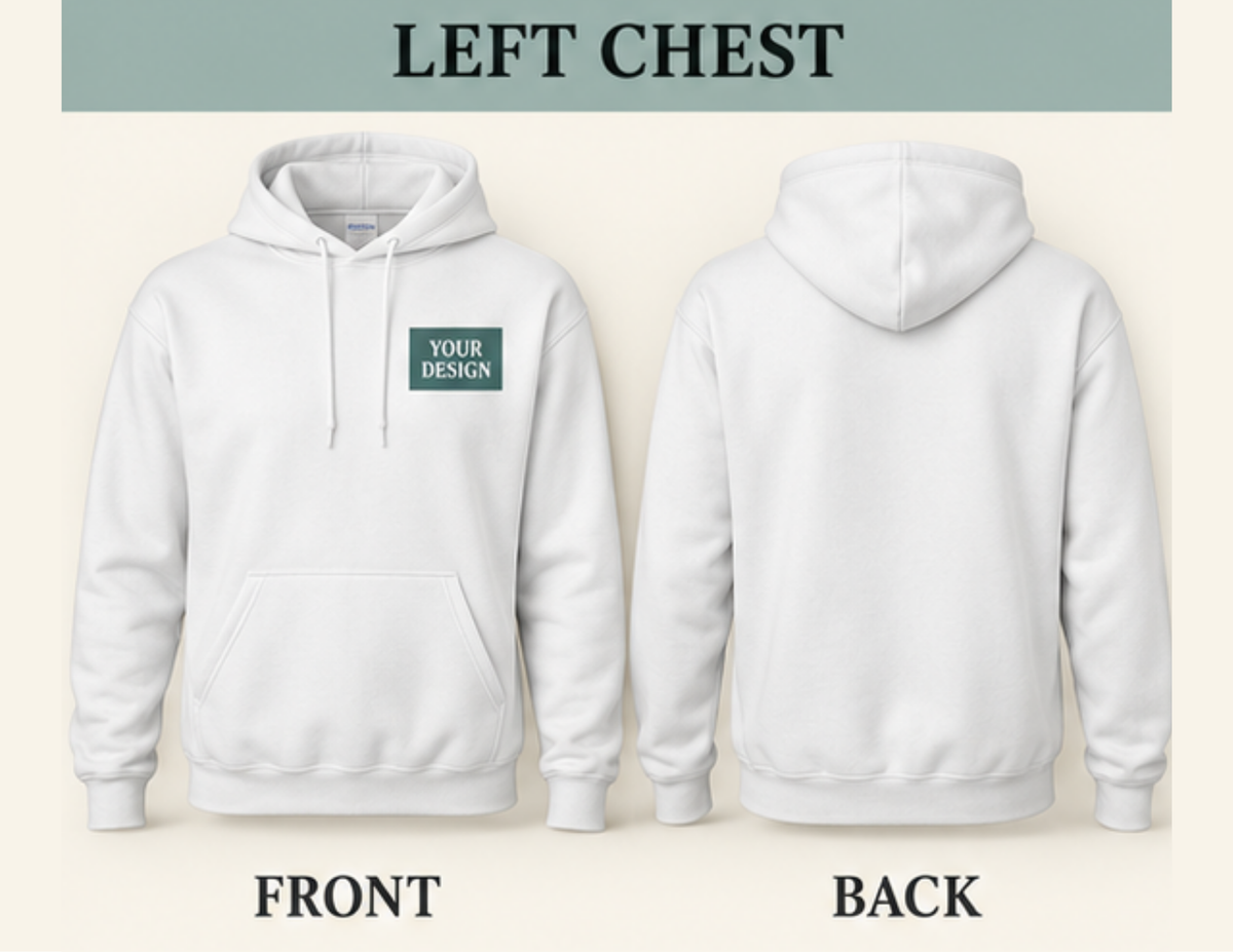 Create Your Own Custom Adult Hoodie | Gildan Heavy Blend®