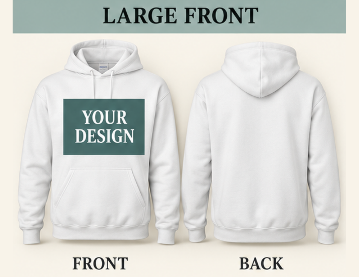 Create Your Own Custom Adult Hoodie | Gildan Heavy Blend®