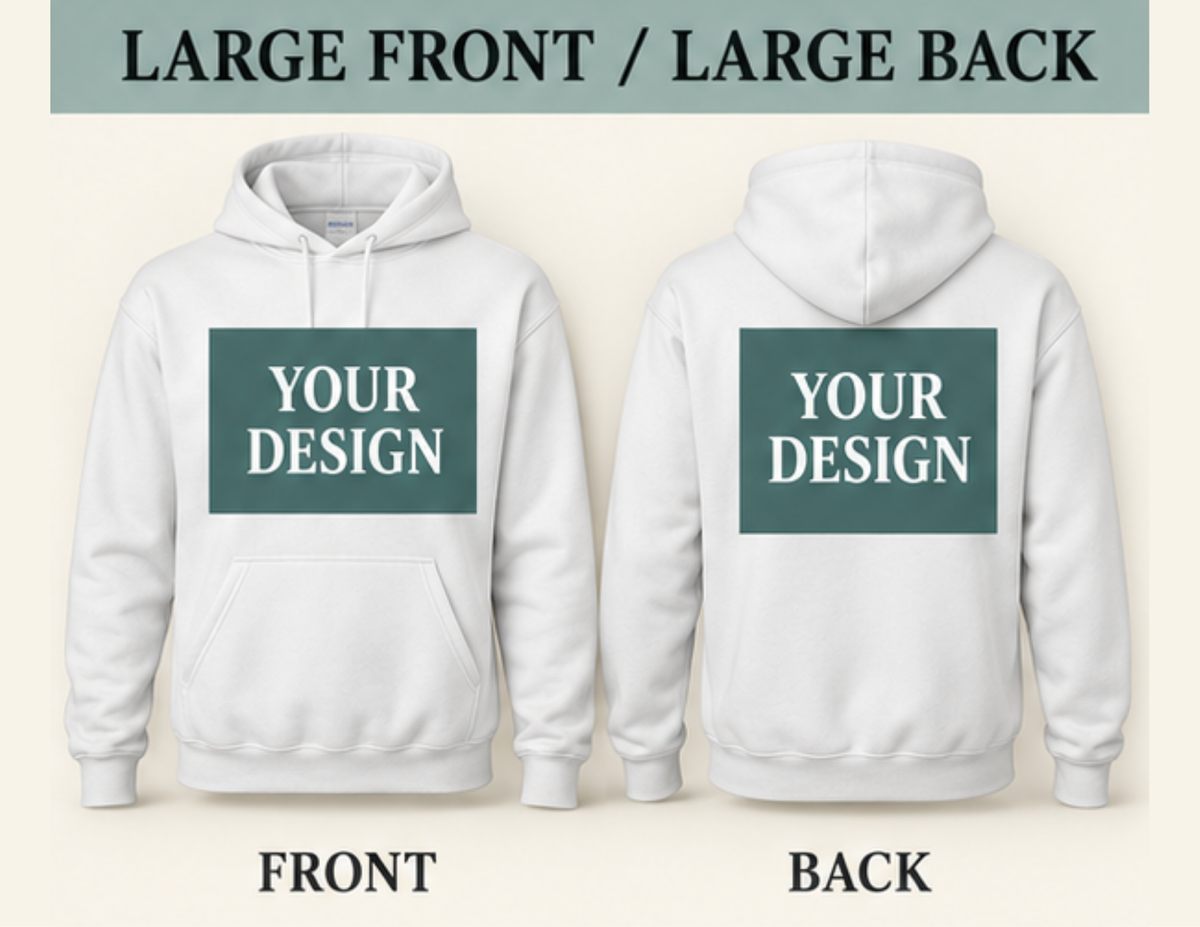 Create Your Own Custom Adult Hoodie | Gildan Heavy Blend®