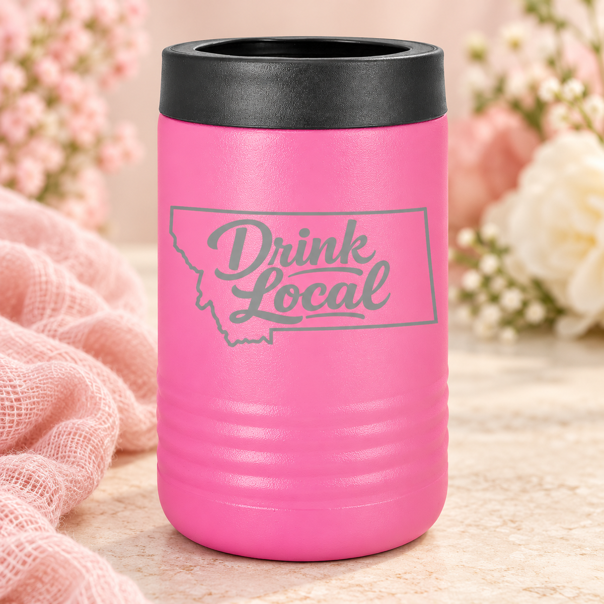 Pink Polar Camel Insulated Koozies – Pick Your Design