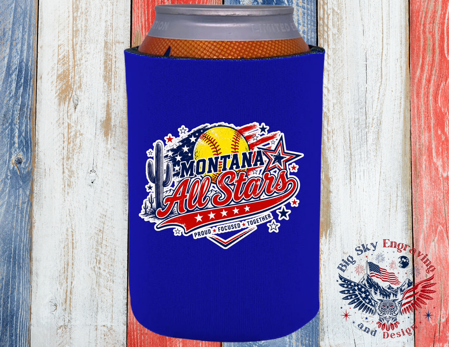 Softball All Stars Koozie
